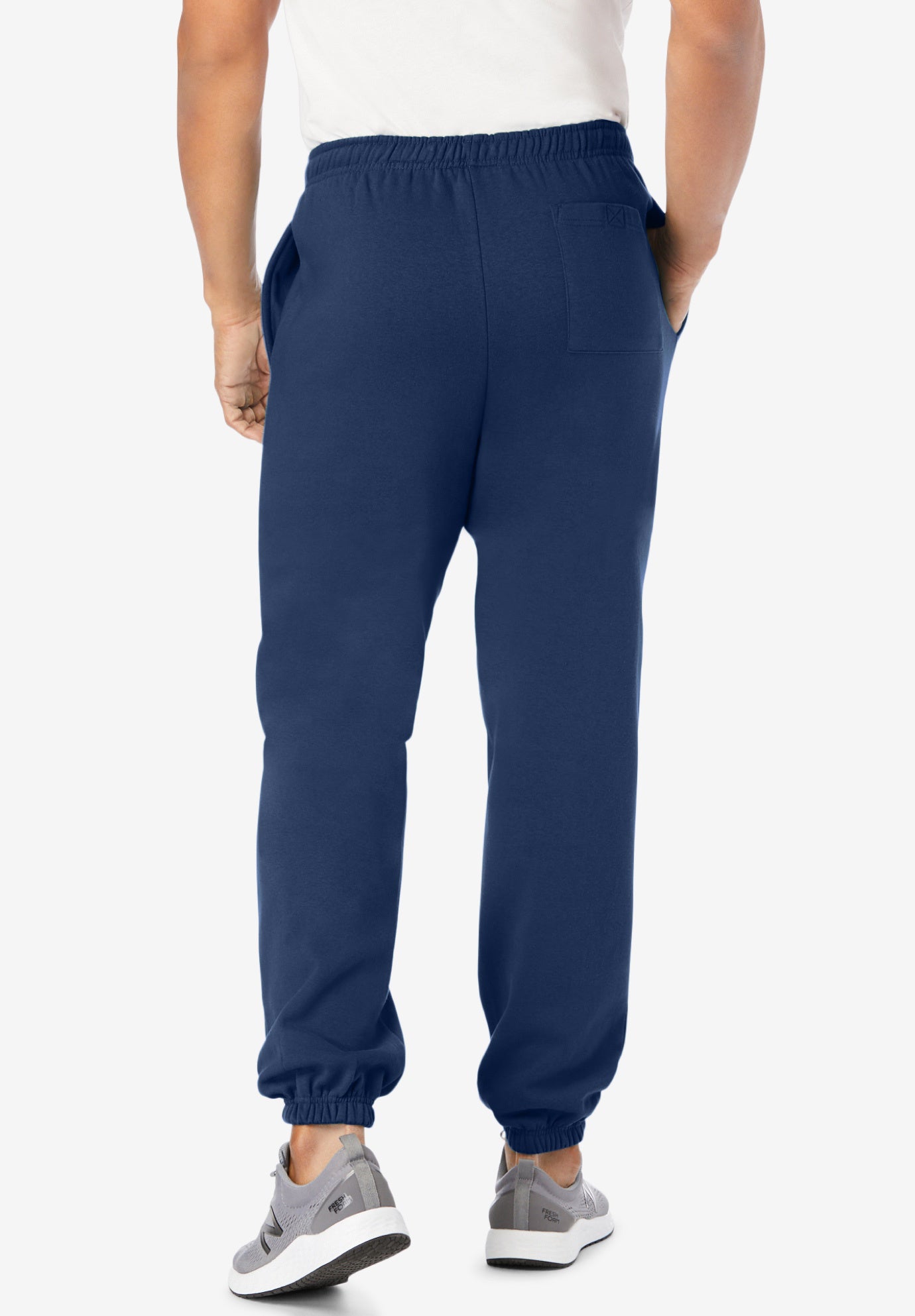 Fleece Elastic Cuff Sweatpants image number 2