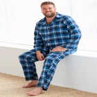 Plaid Flannel Pajama Set image number 0