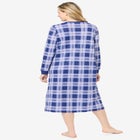 Thermal Henley Nightgown image number null