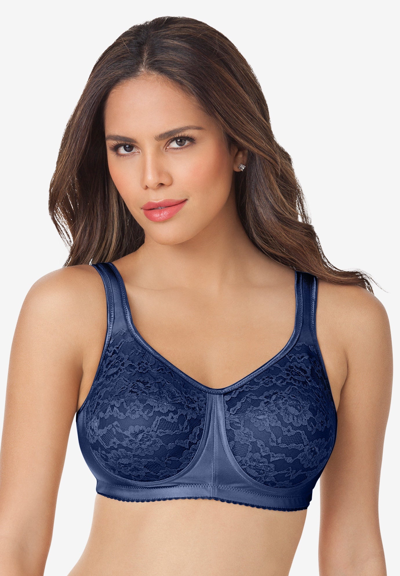 Easy Enhancer&reg; Lace Wireless Bra  image number 0