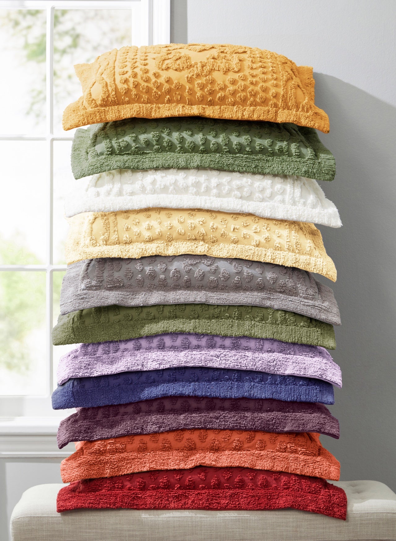 100% Cotton Georgia Chenille Bedspread image number 5