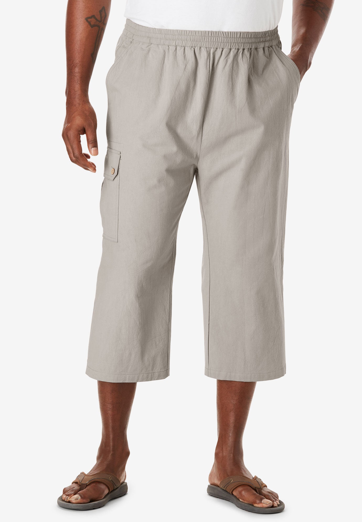 Gauze Cargo Judo Shorts image number 0