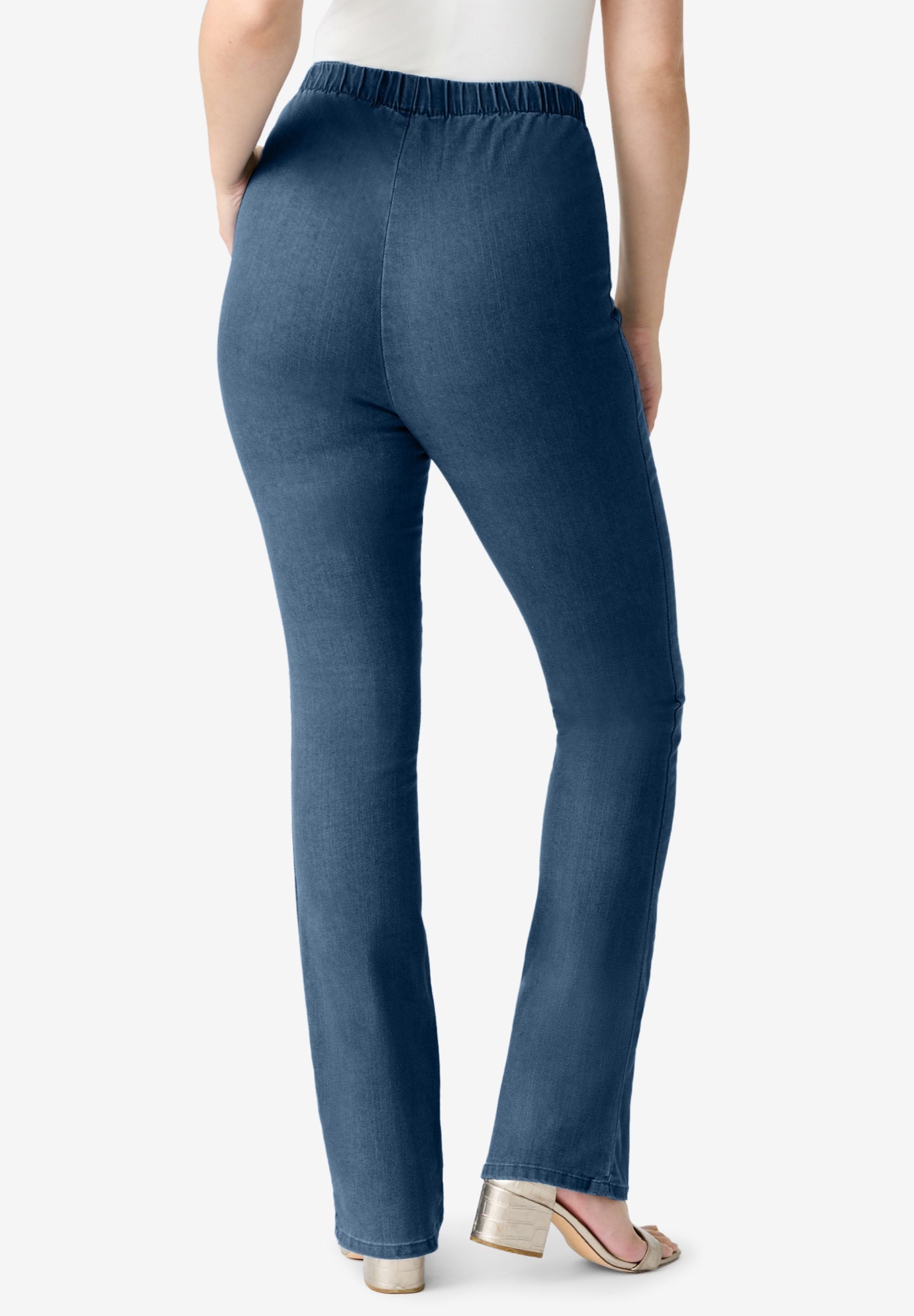 Plus Size Comfort Stretch Bootcut Jean image number 1