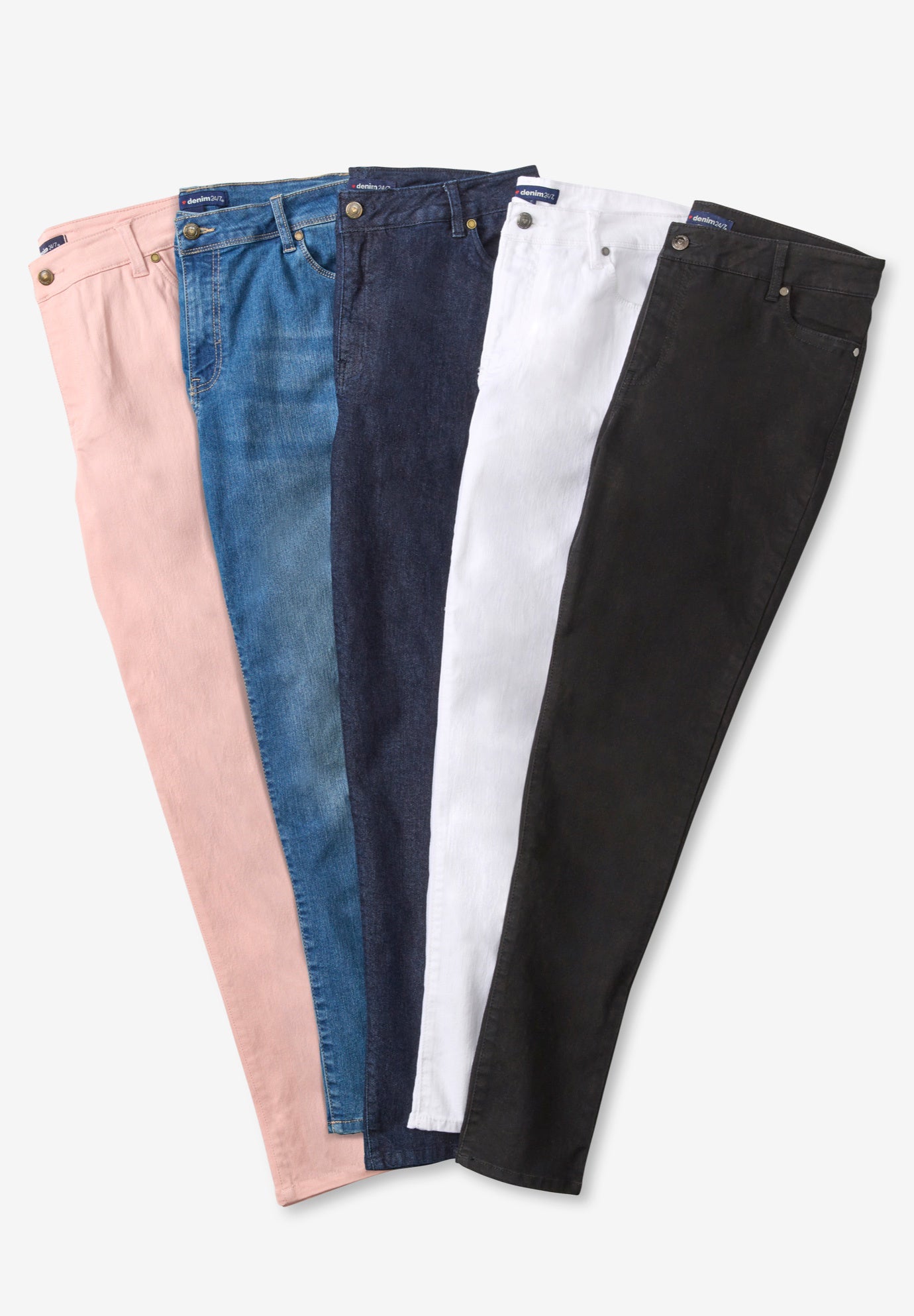 Plus Size Classic Stretch Straight Leg Jean image number 4