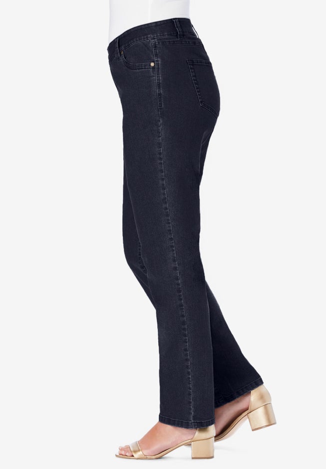 Plus Size Classic Stretch Straight Leg Jean image number 1