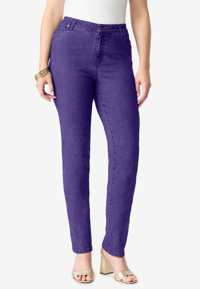 Plus Size Classic Stretch Straight Leg Jean image number 1