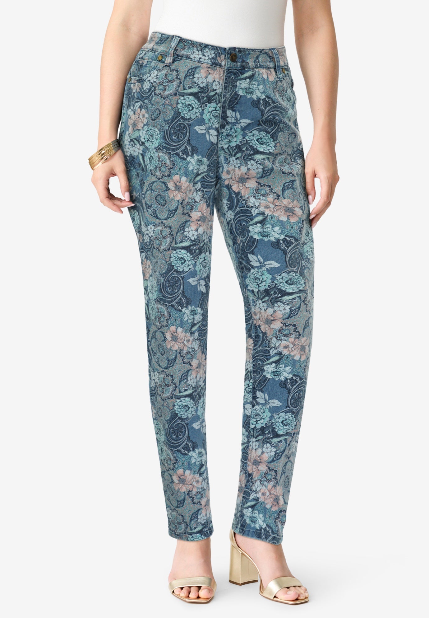 Plus Size 24/7 Straight Leg Jean image number 0