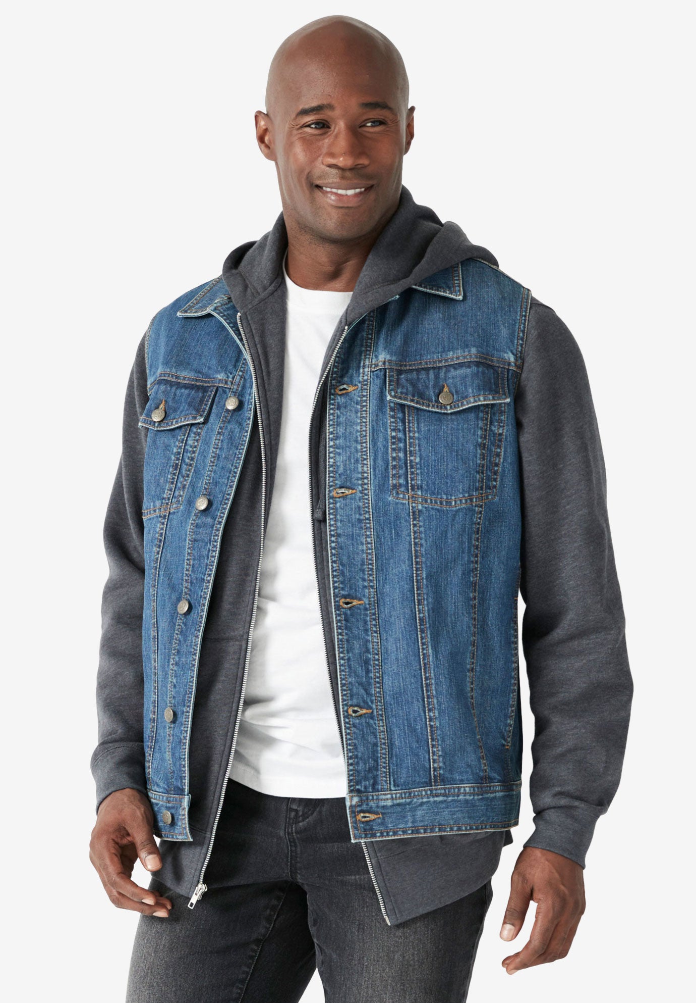 Denim Vest image number 2