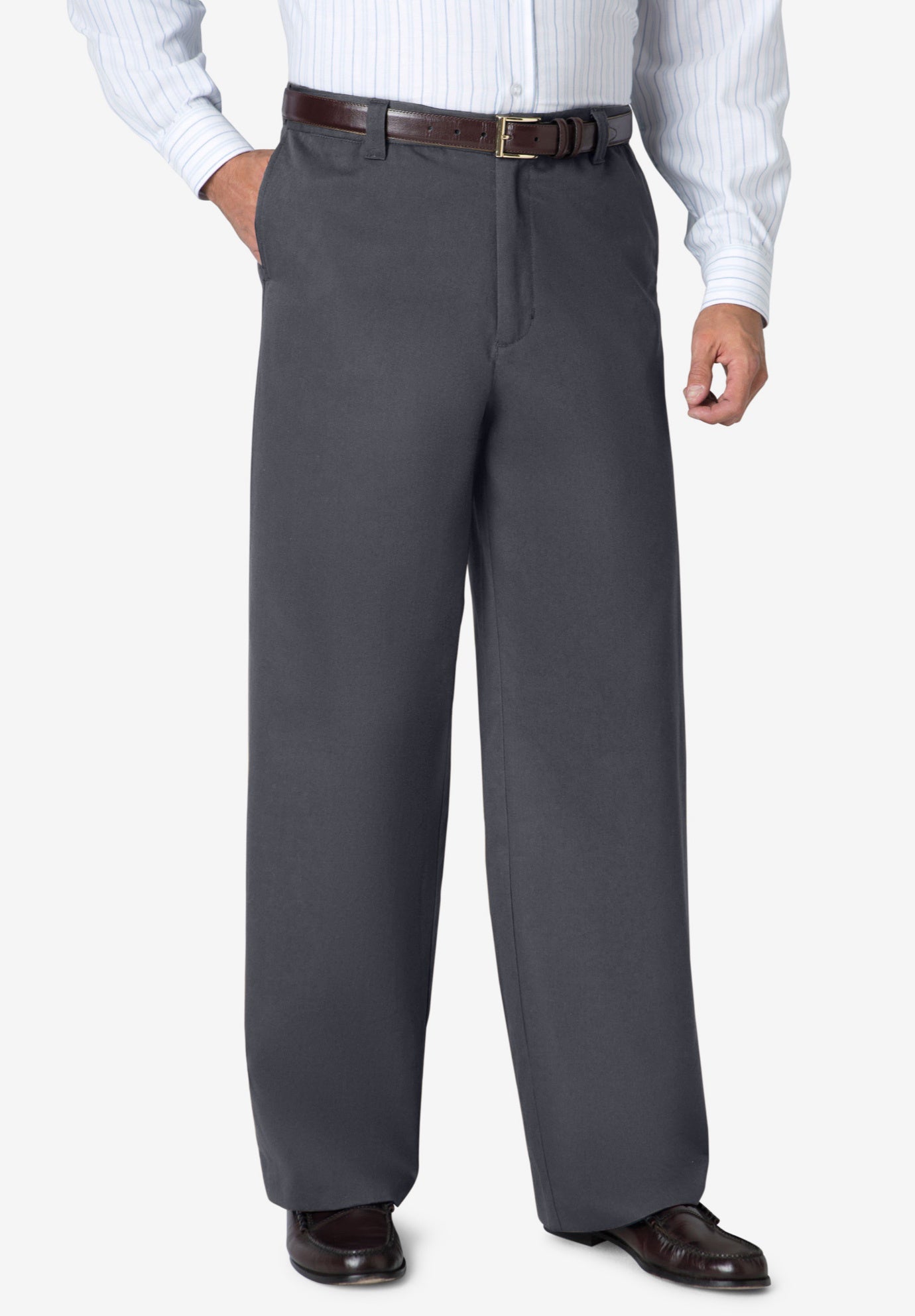 Wide Leg Wrinkle Free Expandable Waist Pant image number 0