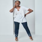 Jewel-Neck Shrug image number null