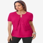 Jewel-Neck Shrug image number null