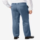 Easy Movement Plain-Front Expandable Dress Pants image number null
