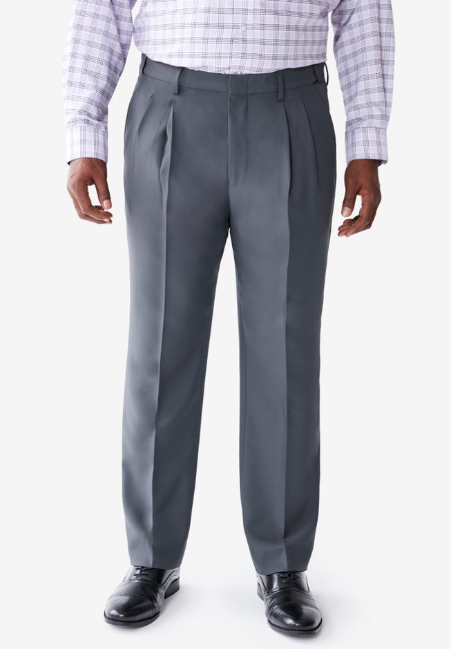 Easy Movement Pleat-Front Expandable Dress Pants image number 0