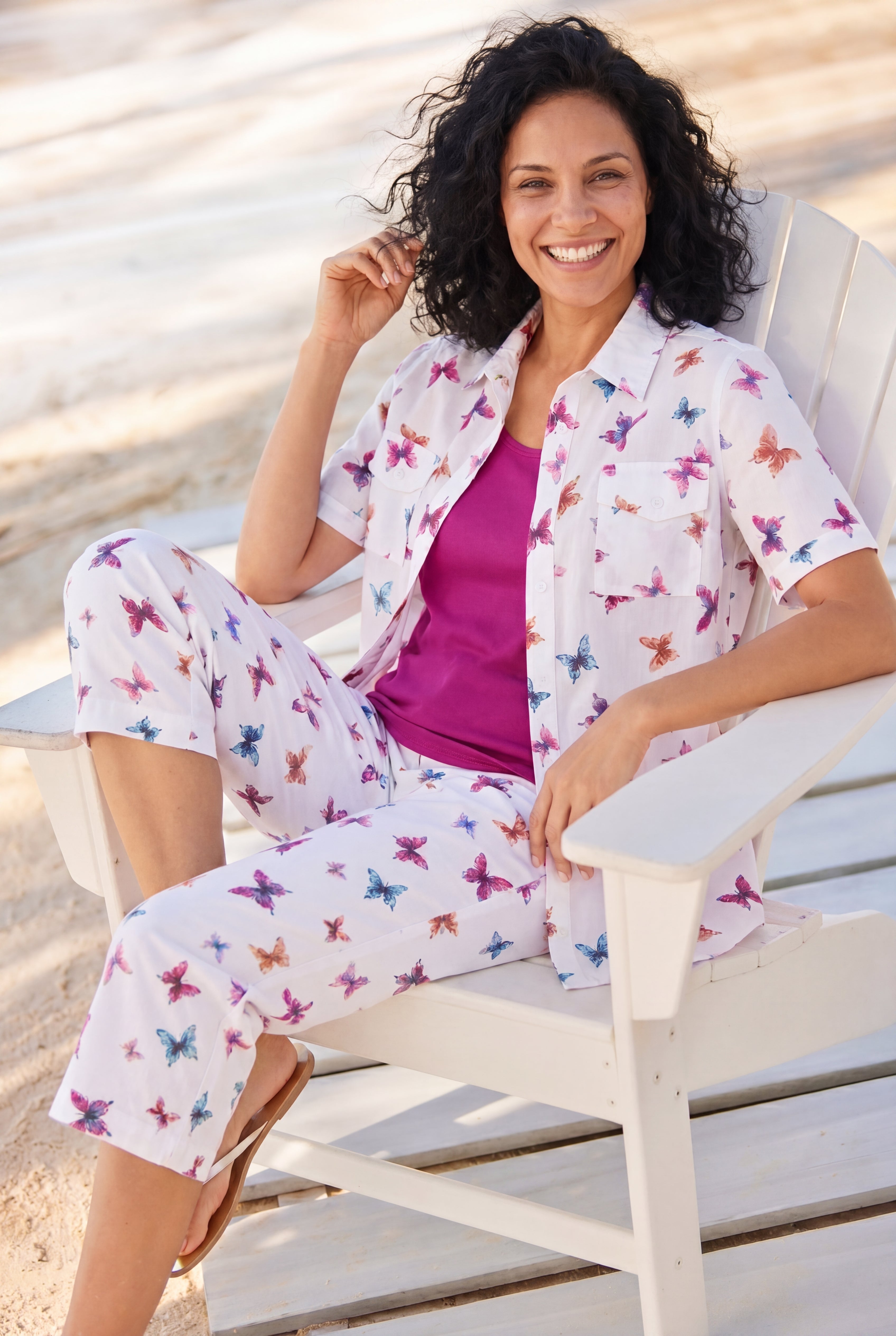 Relaxed Fit Cotton Camp Shirt image number 4