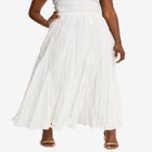 Flowing Crinkled Maxi Skirt image number null