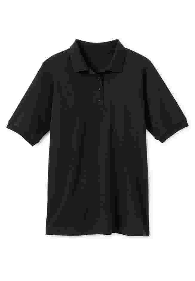 Elbow-Sleeve Polo Tunic image number 1