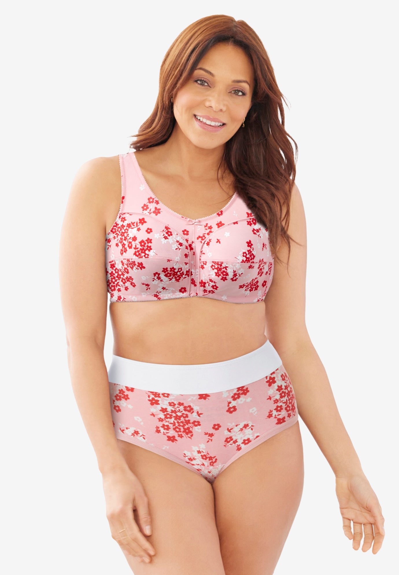 Full Coverage Stretch Cotton Color Block Brief 3-Pack image number 3