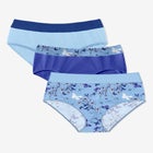 Full Coverage Stretch Cotton Color Block Brief 3-Pack image number 0