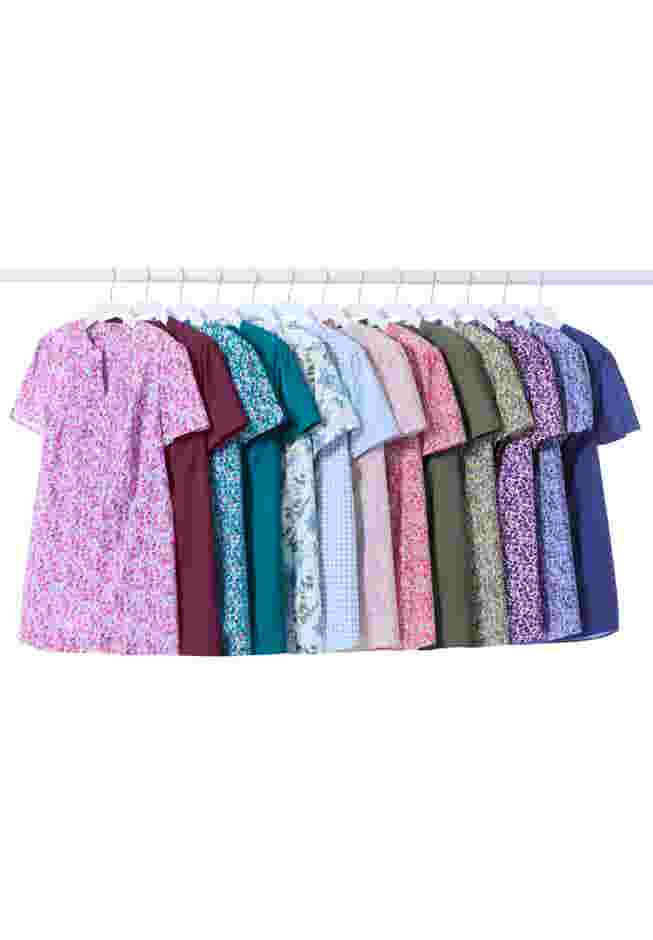 Pintucked Half-Button Tunic image number 1