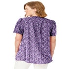 Pintucked Half-Button Tunic image number null