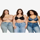 Glamorise® Wonderwire® Stretch Lace Front-Close Underwire Bra image number null