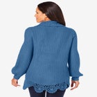 Cable Knit Pullover Sweater image number null