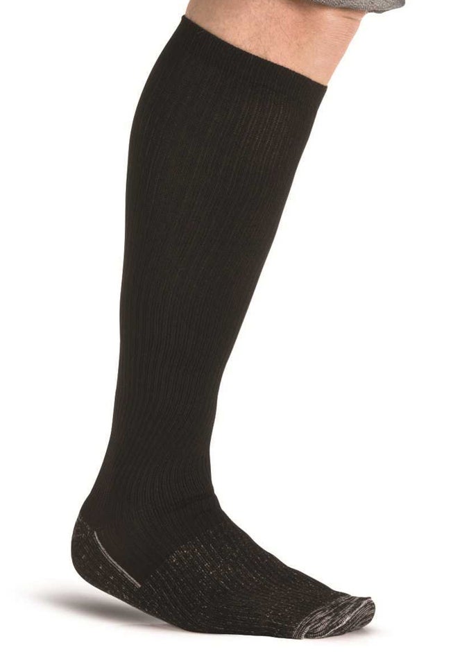 Over-the-Calf Compression Silver Socks image number 2