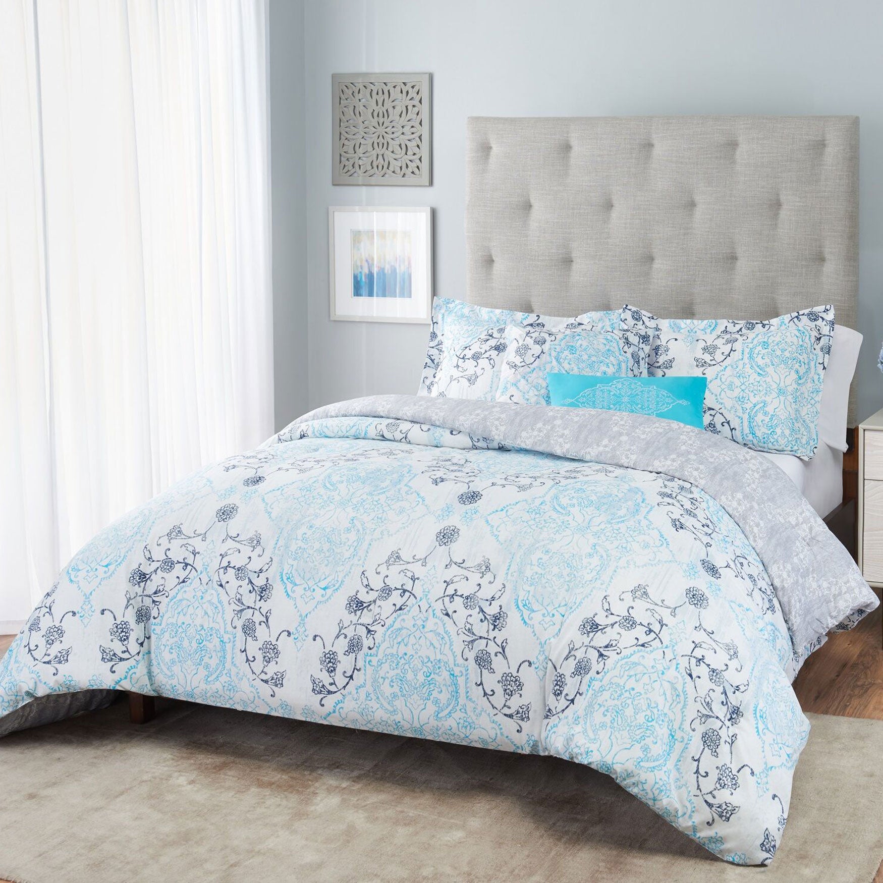 Nicole miller artelier pillow shams clearance