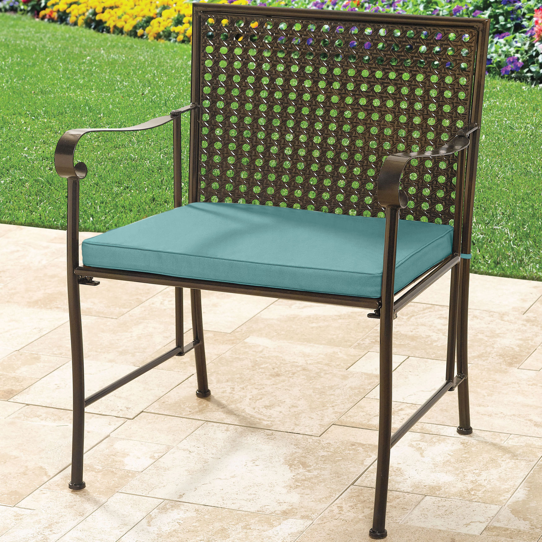 Extra Wide Metal Folding Chair| Plus Size Patio Furniture | Fullbeauty