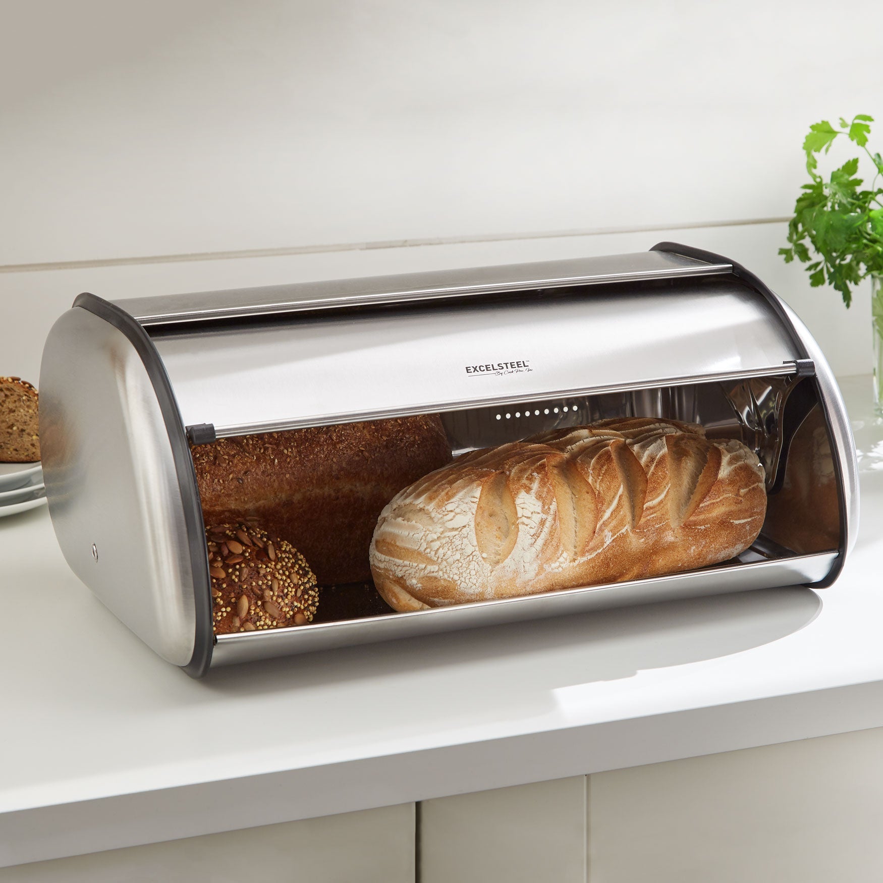 Stainless Steel Bread Box Fullbeauty Outlet