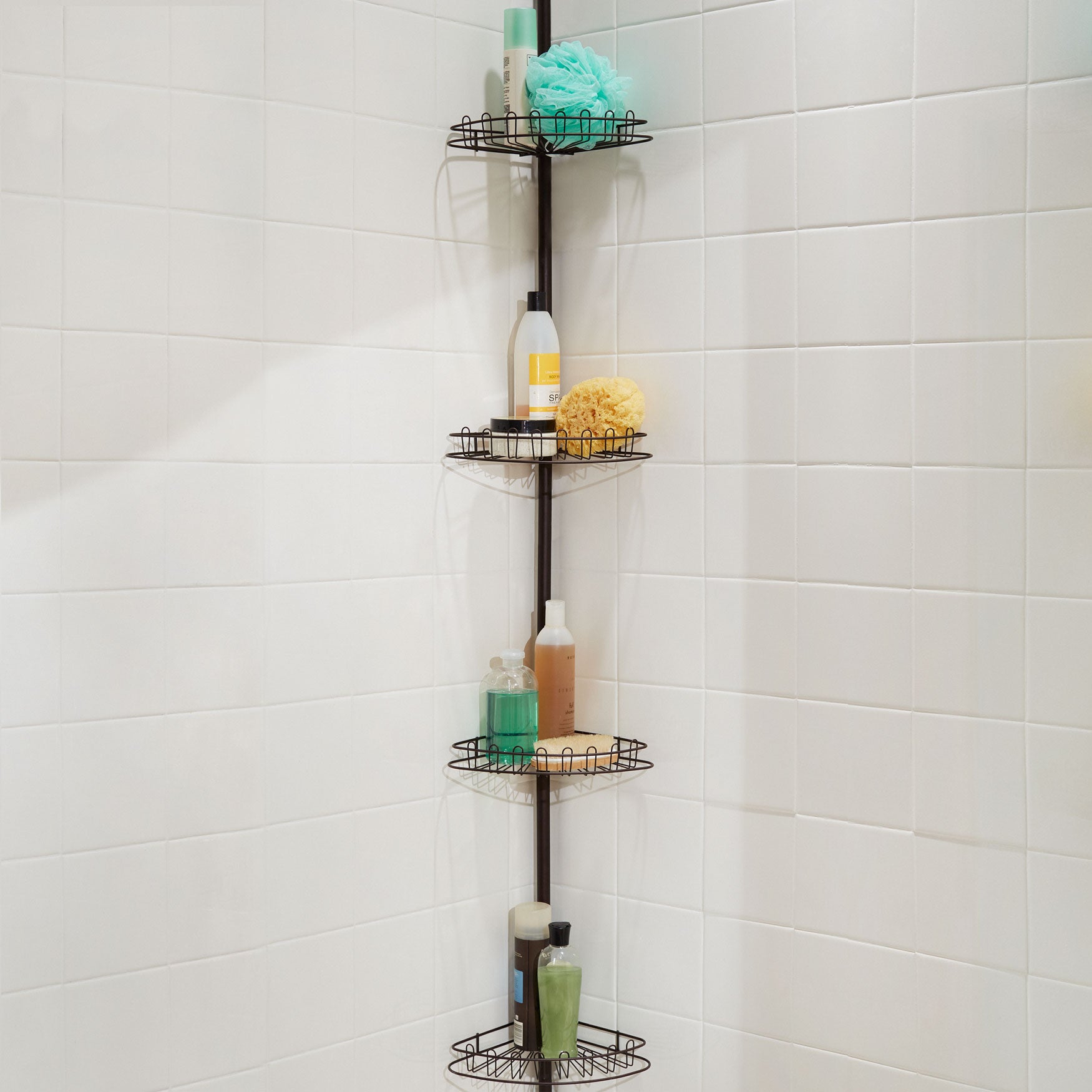 4Tier Corner Shower Shelf Fullbeauty Outlet