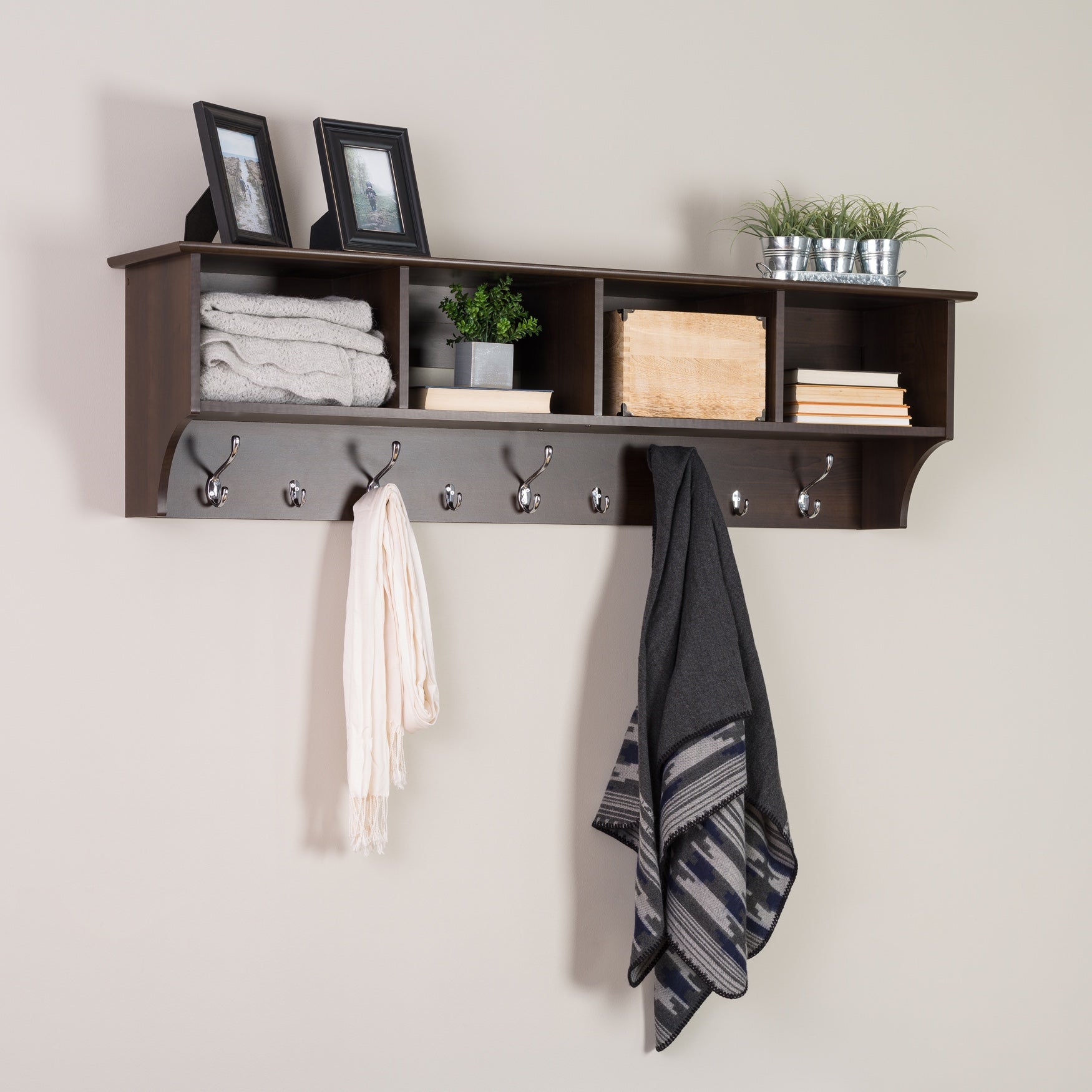 60" Wide Hanging Entryway Shelf Fullbeauty Outlet