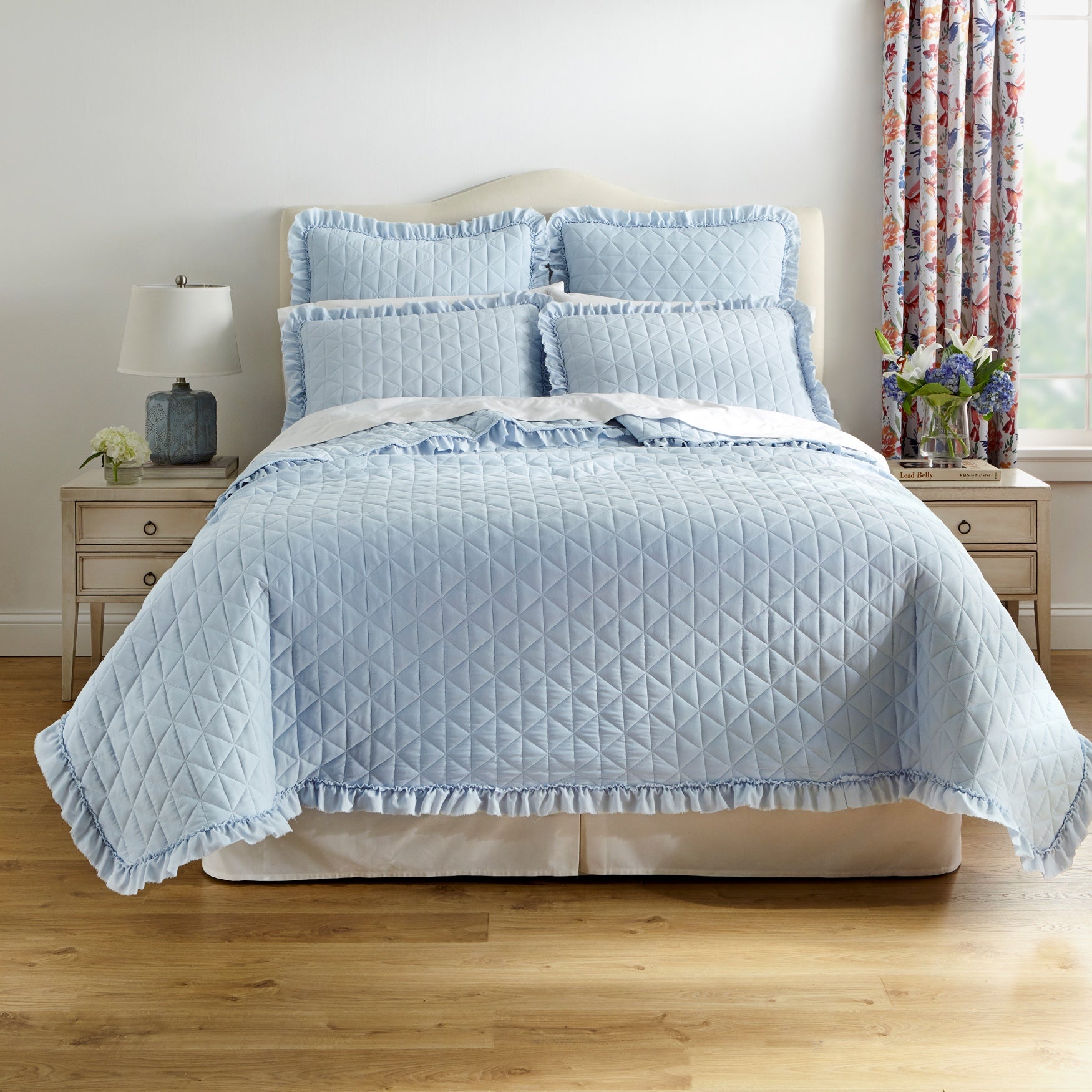 Serena Washed Microfiber Quilt Fullbeauty Outlet