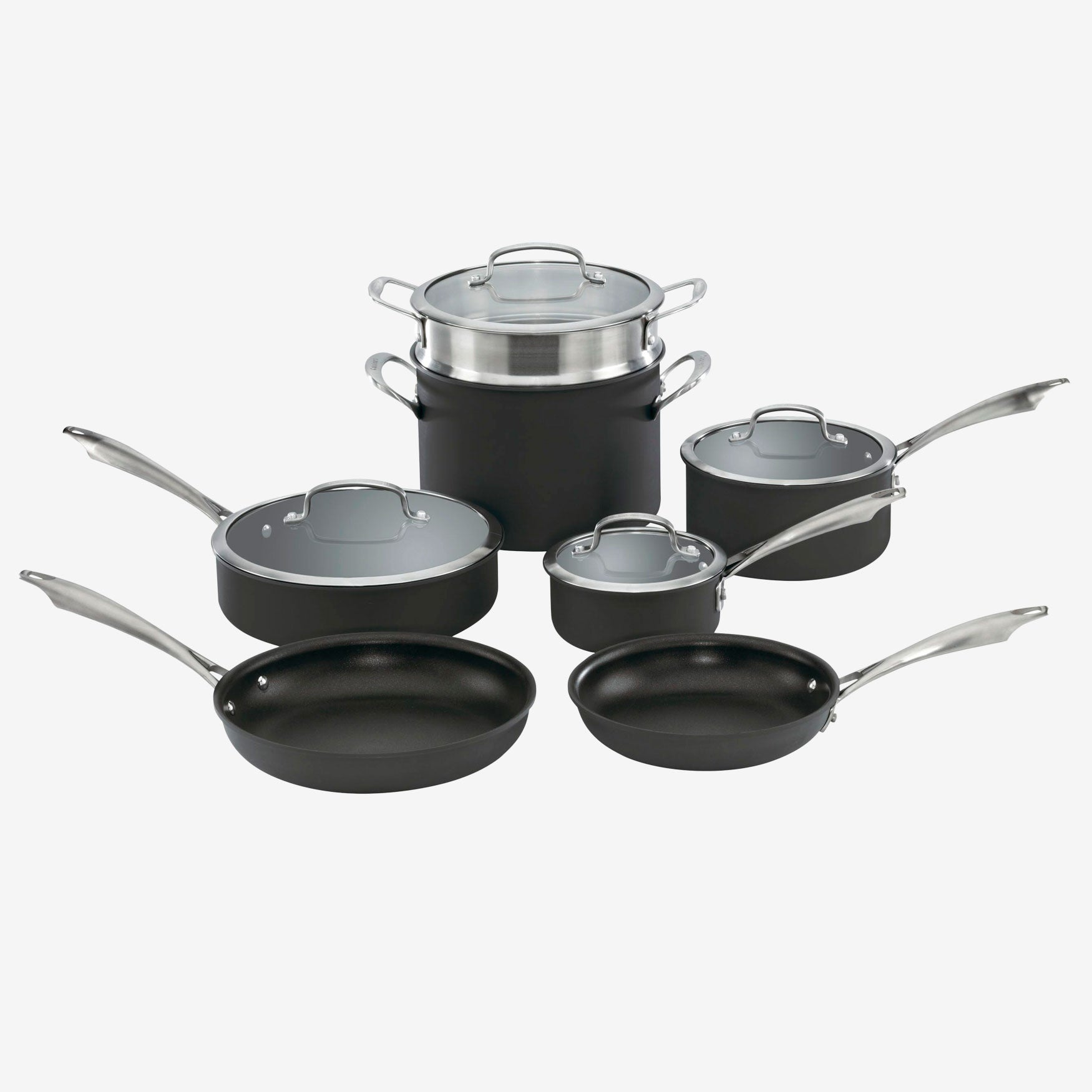 Cuisinart Dishwasher Safe HardAnodized 11Pc. Cookware Set