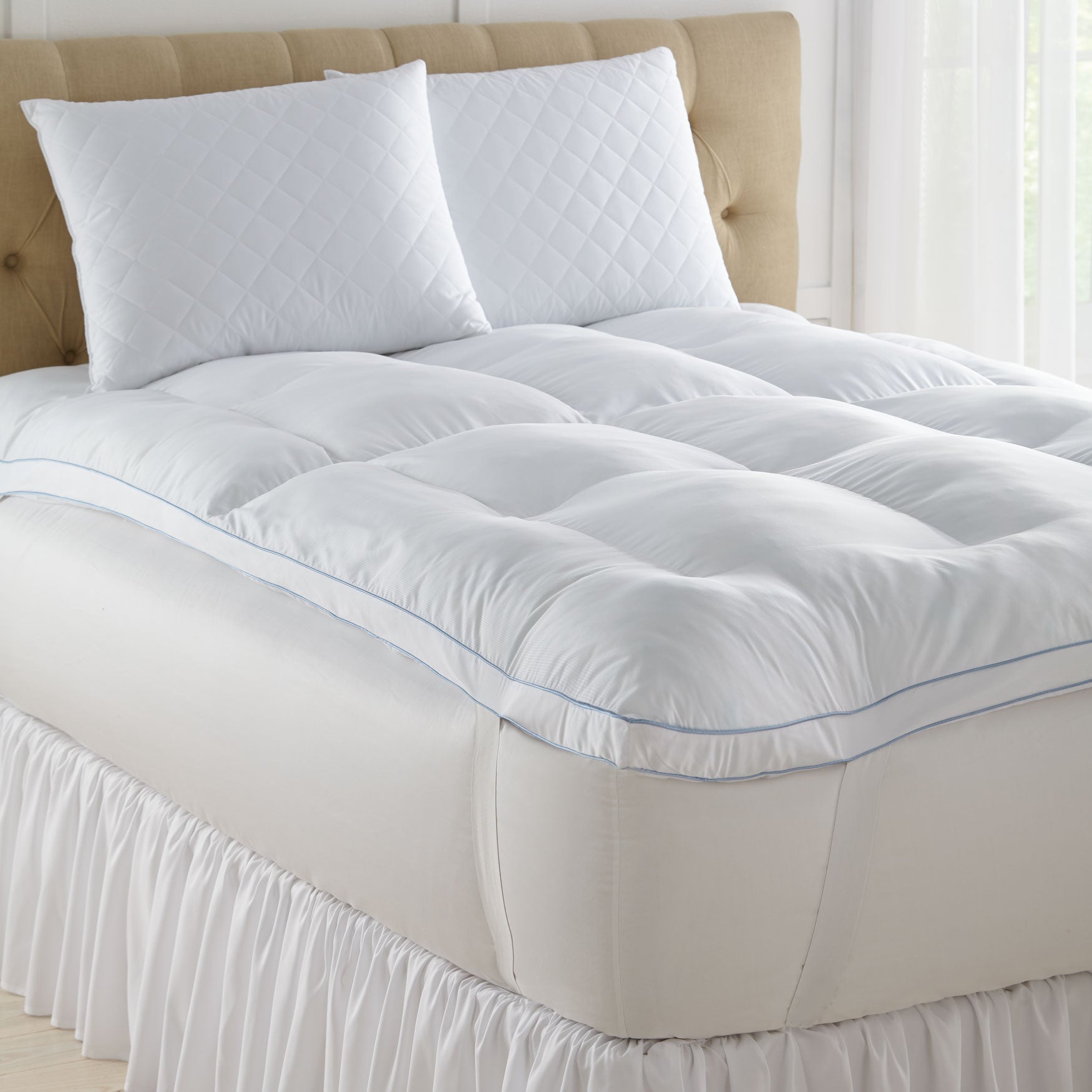 4" Memory Loft Deluxe Gel Mattress Topper Fullbeauty Outlet
