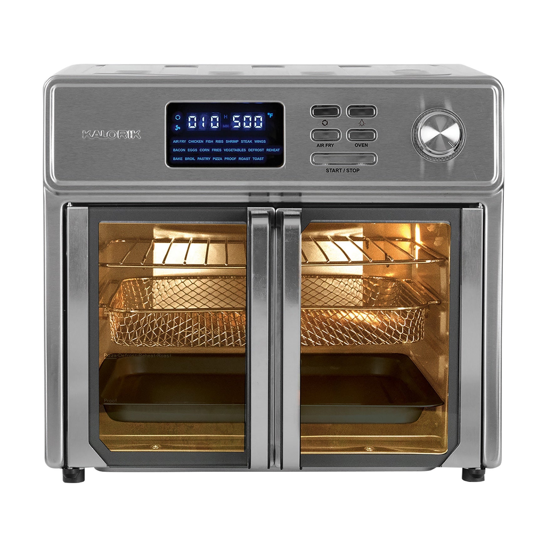 kalorik 26 quart digital maxx air fryer oven grill