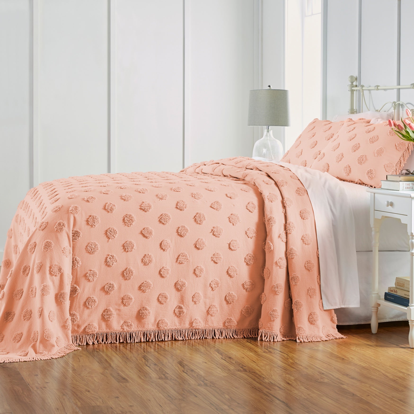 Pepper Dot Chenille Bedspread Fullbeauty Outlet