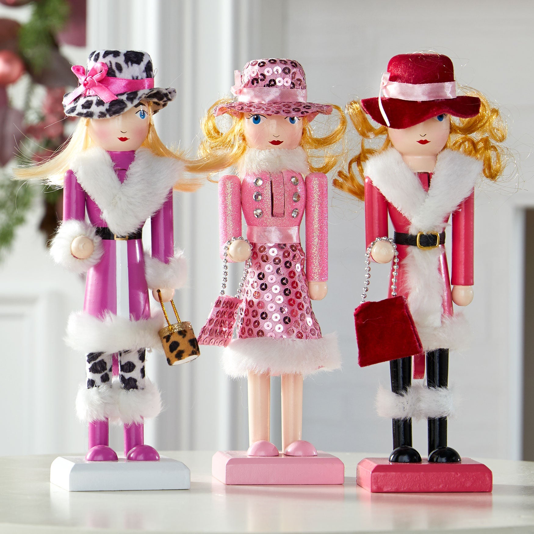 Set of 3 Nutcracker Girls Fullbeauty Outlet