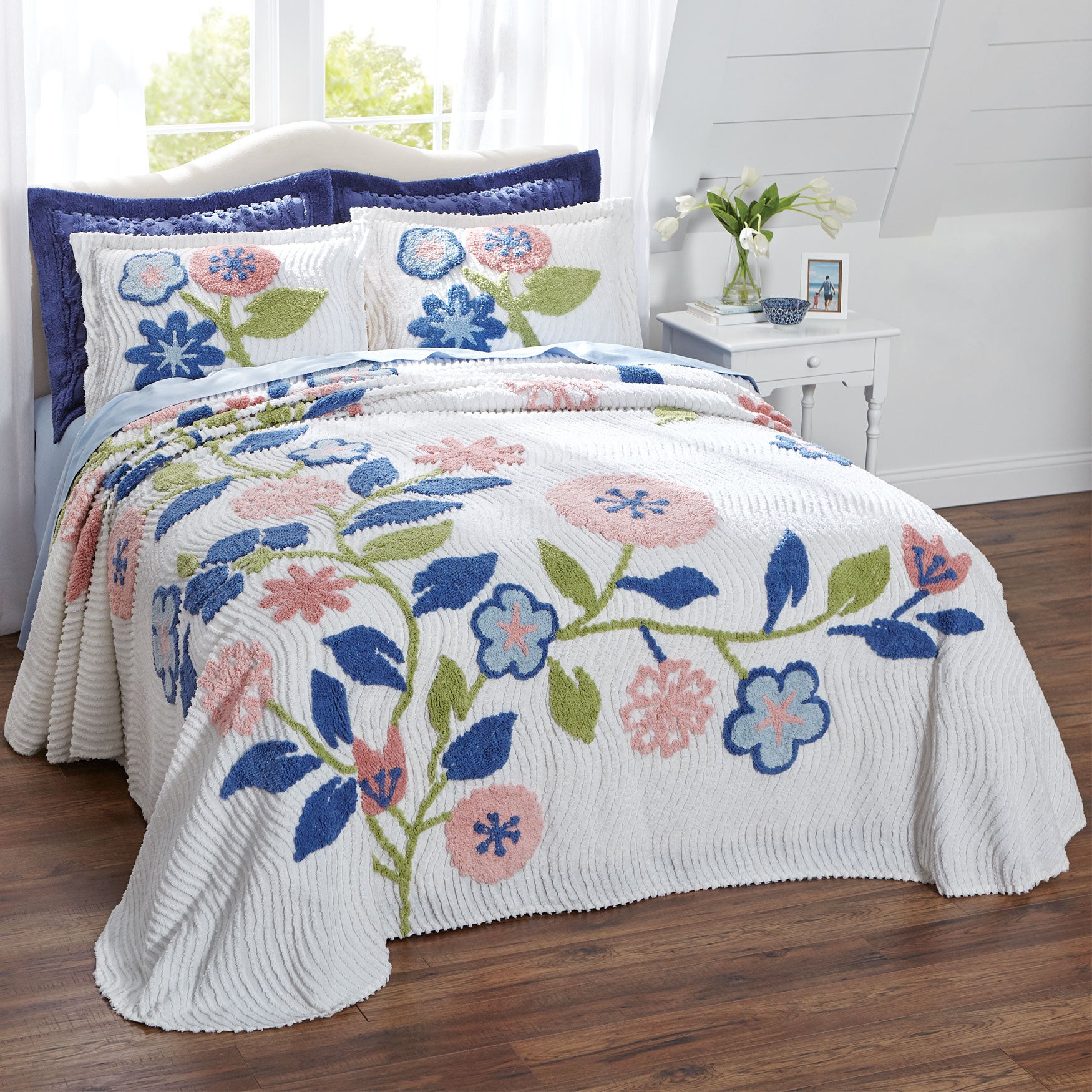 Bloom Chenille Bedspread Fullbeauty Outlet