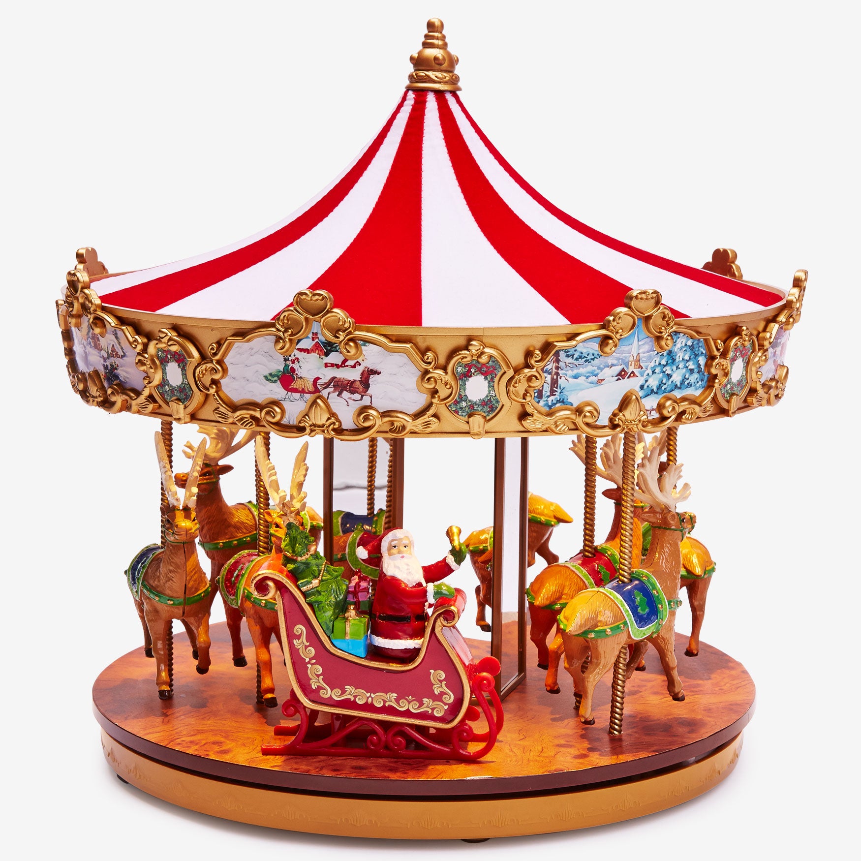 Mr. Christmas Very Merry Carousel Fullbeauty Outlet