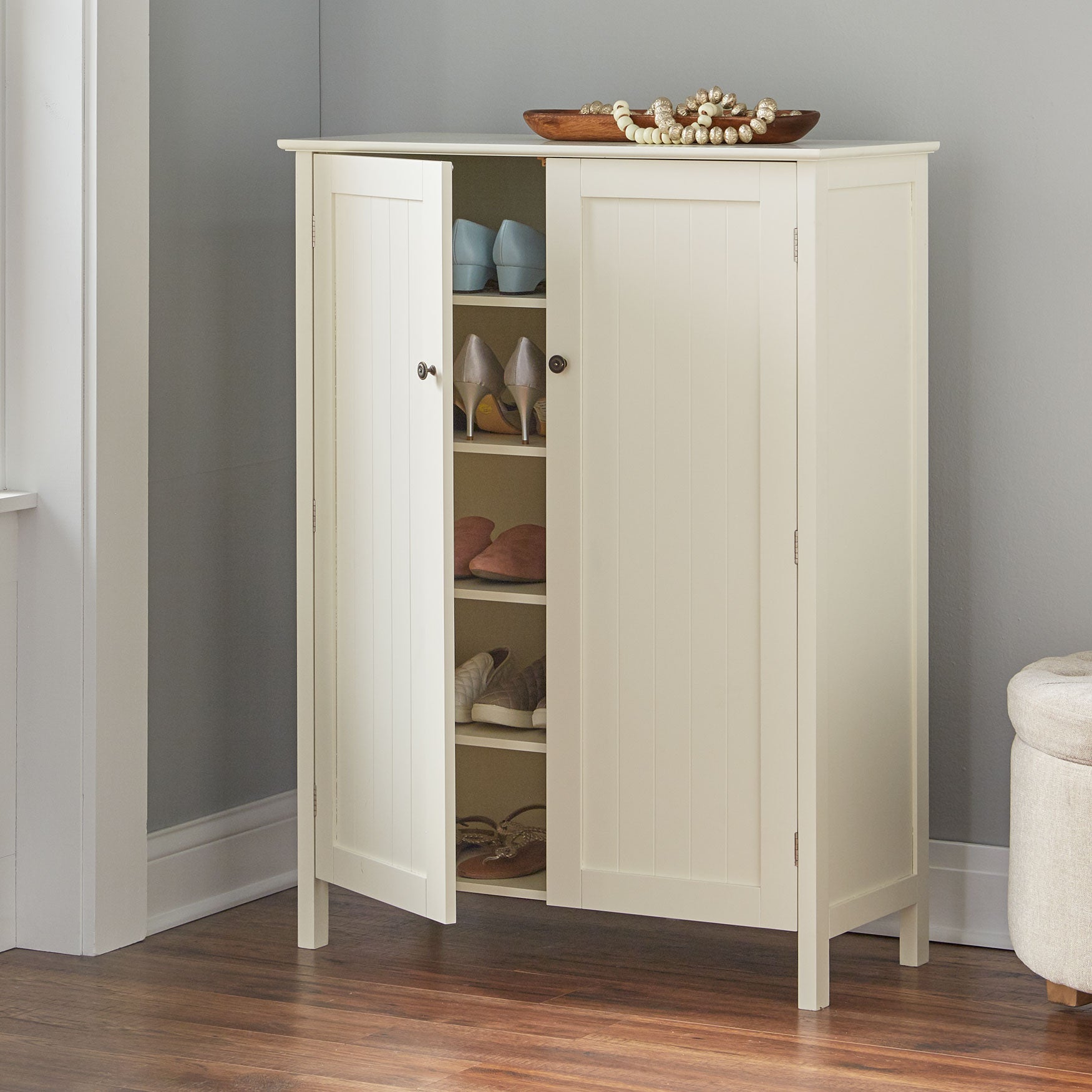 Adelaide Multi-Use Shoe Cabinet| Plus Size Furniture ...