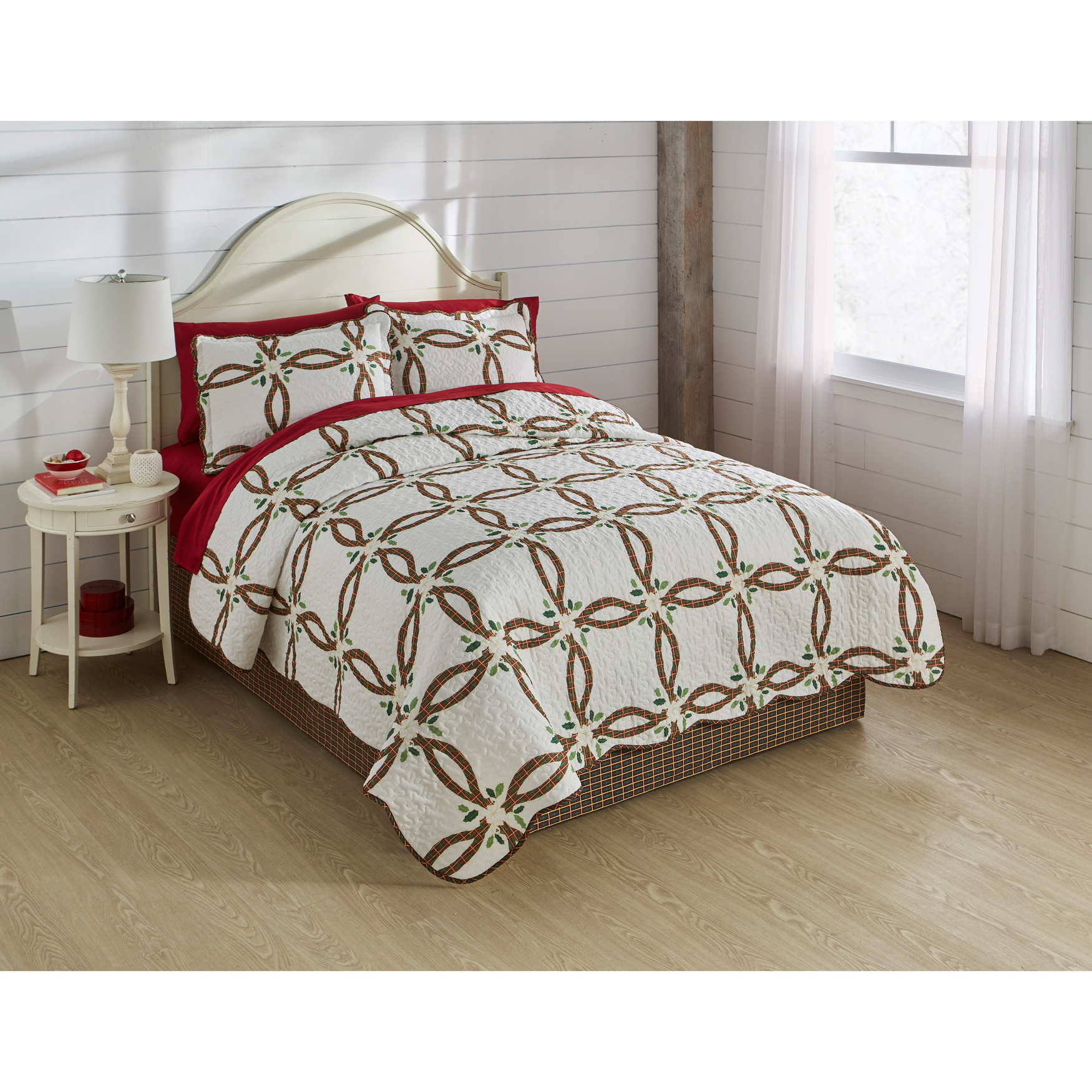 HOLLY 4-PC. QUILT SET, 