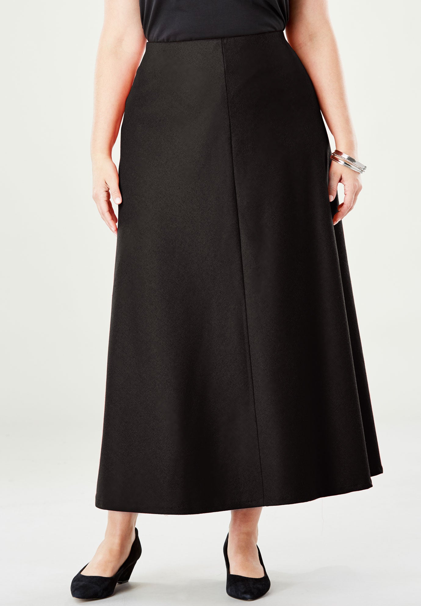 Maxi Geometric Regular Skirt esldw66