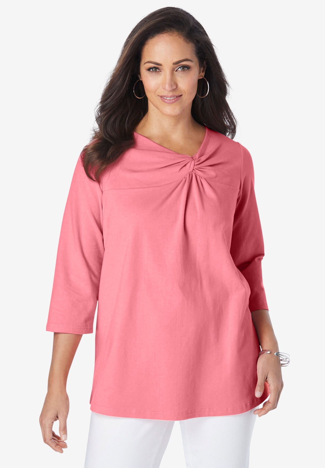 Twist-Front Top | Fullbeauty Outlet