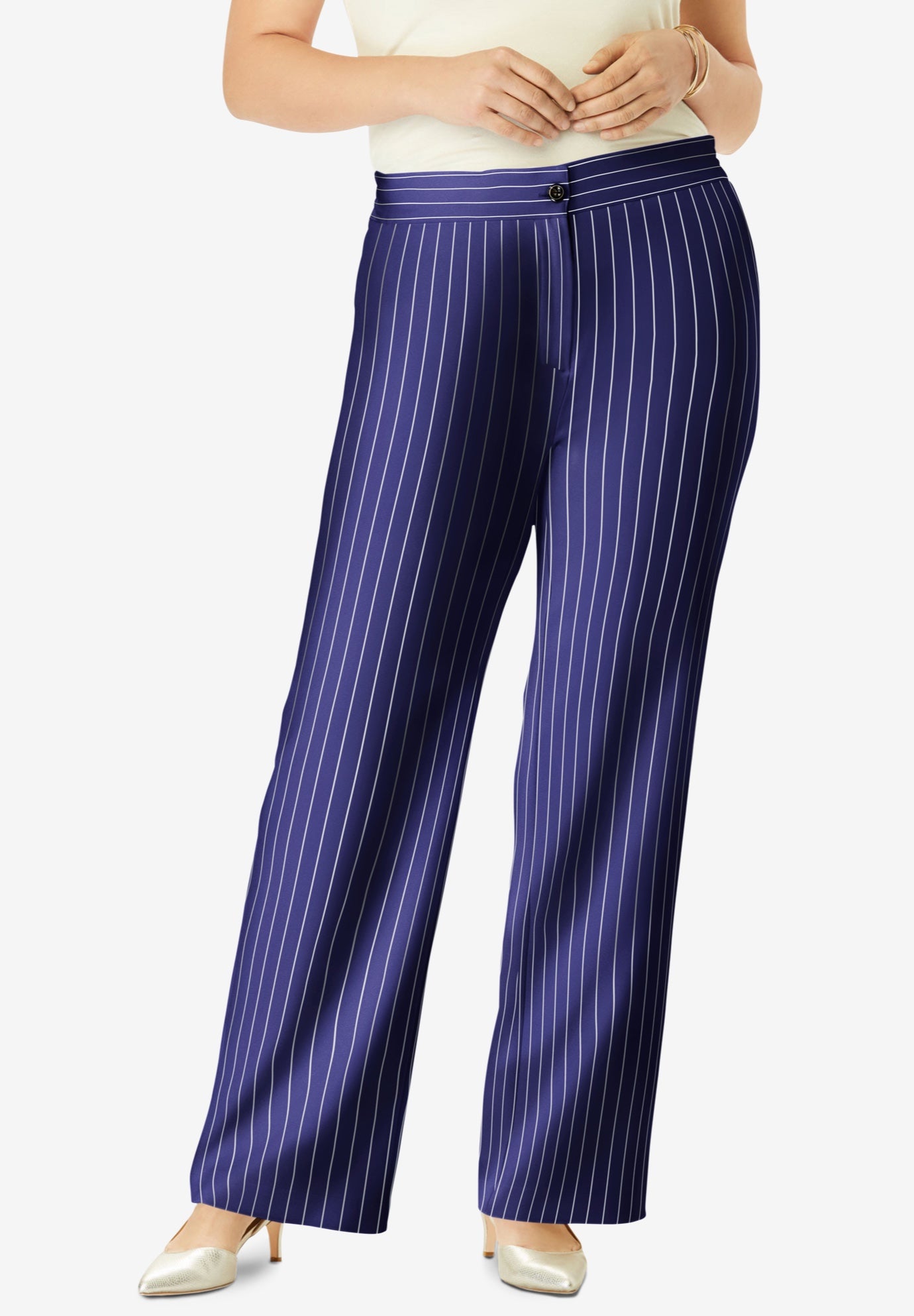 Tummy Control Bi-Stretch Bootcut Pant, 