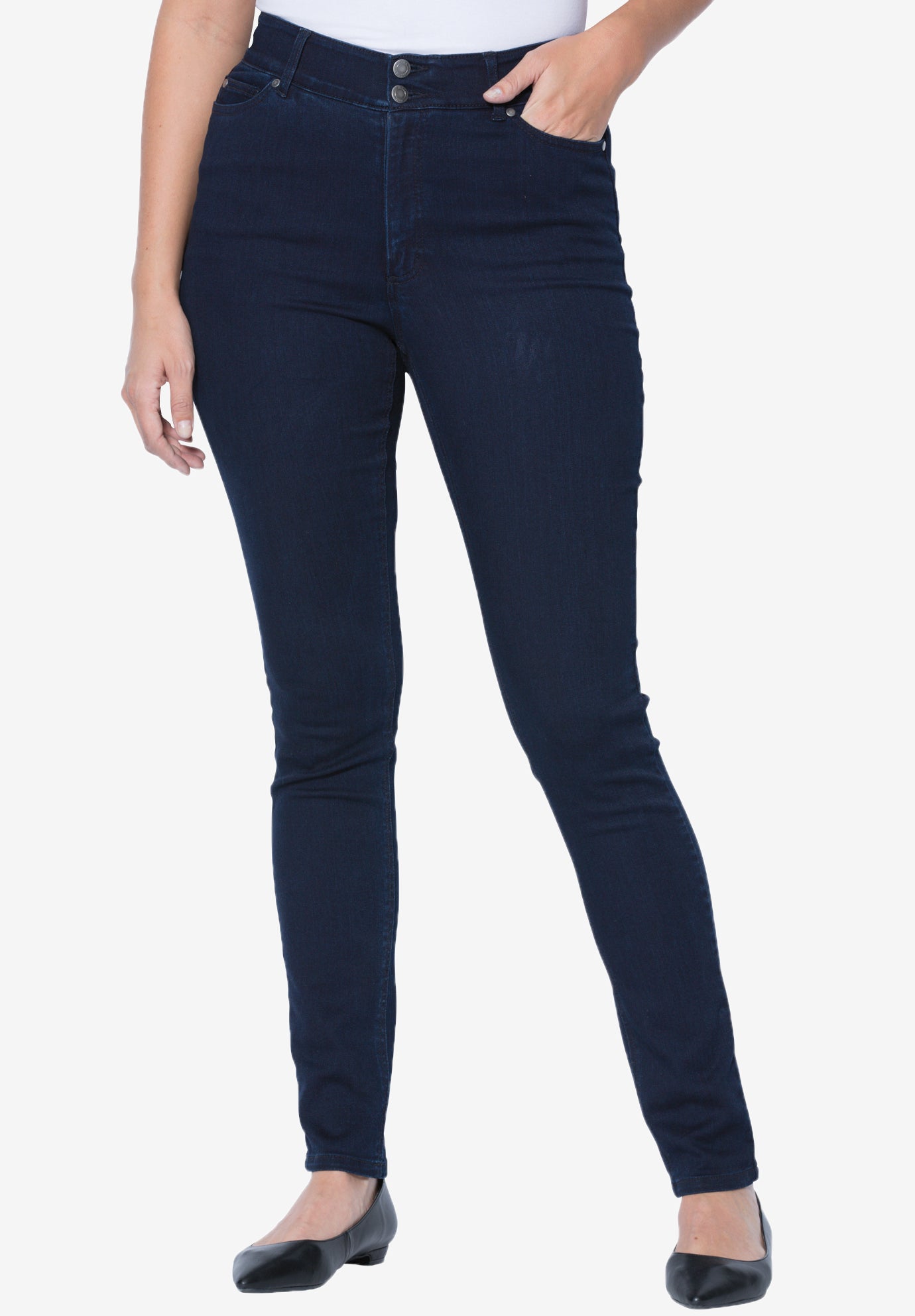 high waist tummy control jeans