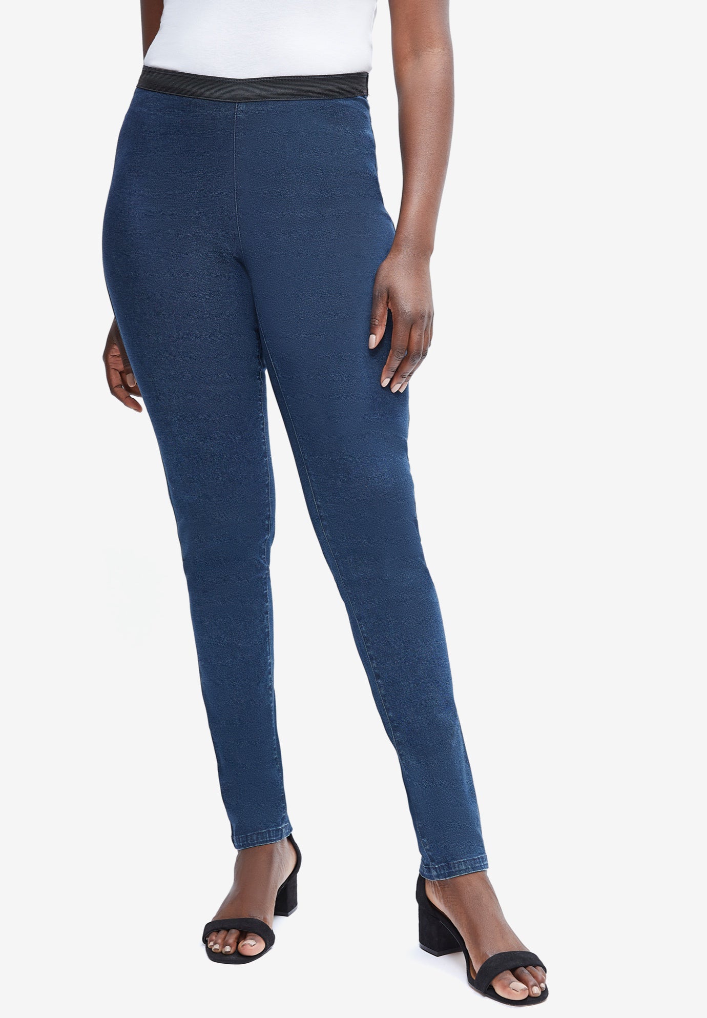 stretch denim jeggings