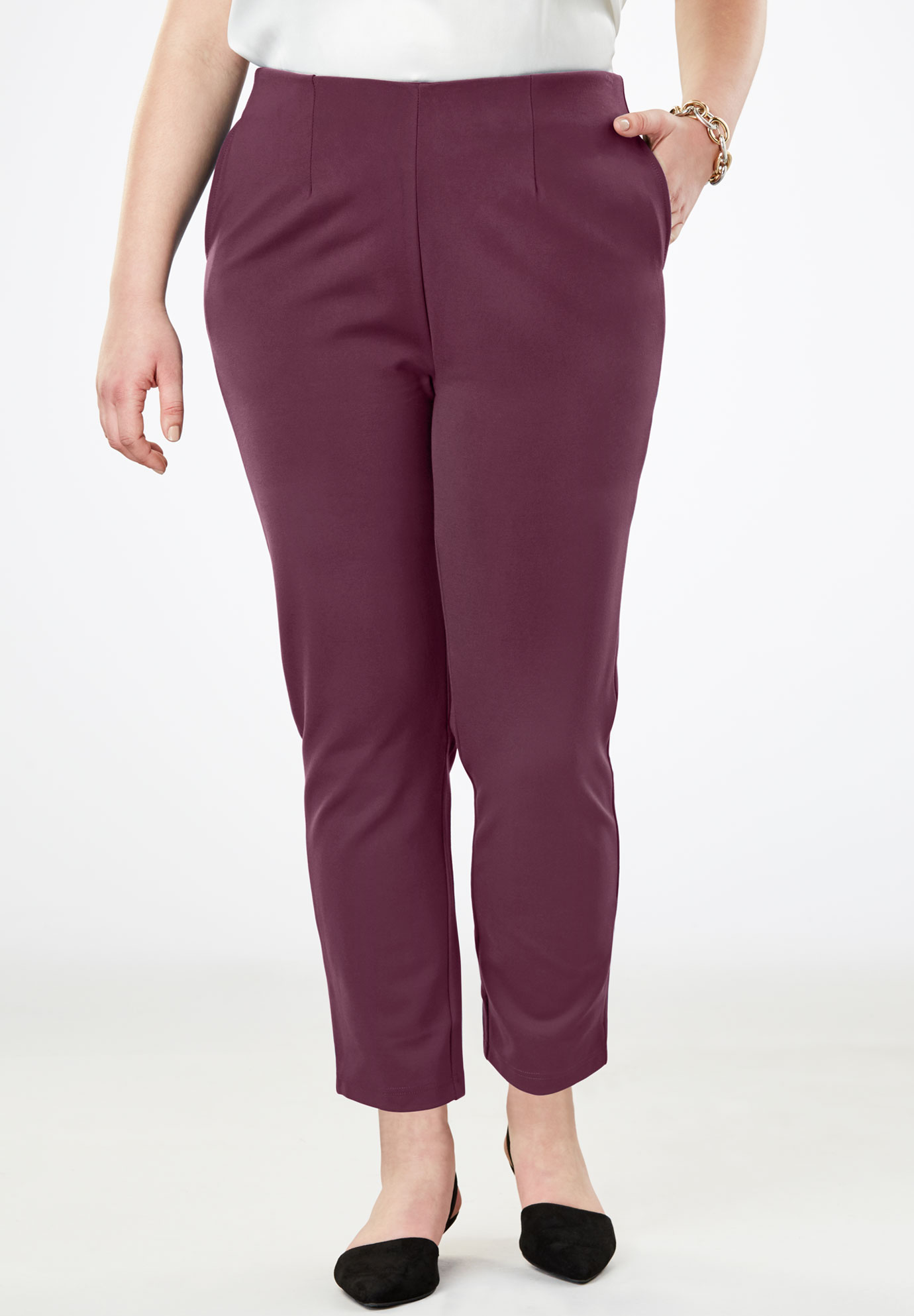 Tapered Ankle Pant| Plus Size Pants | Full Beauty