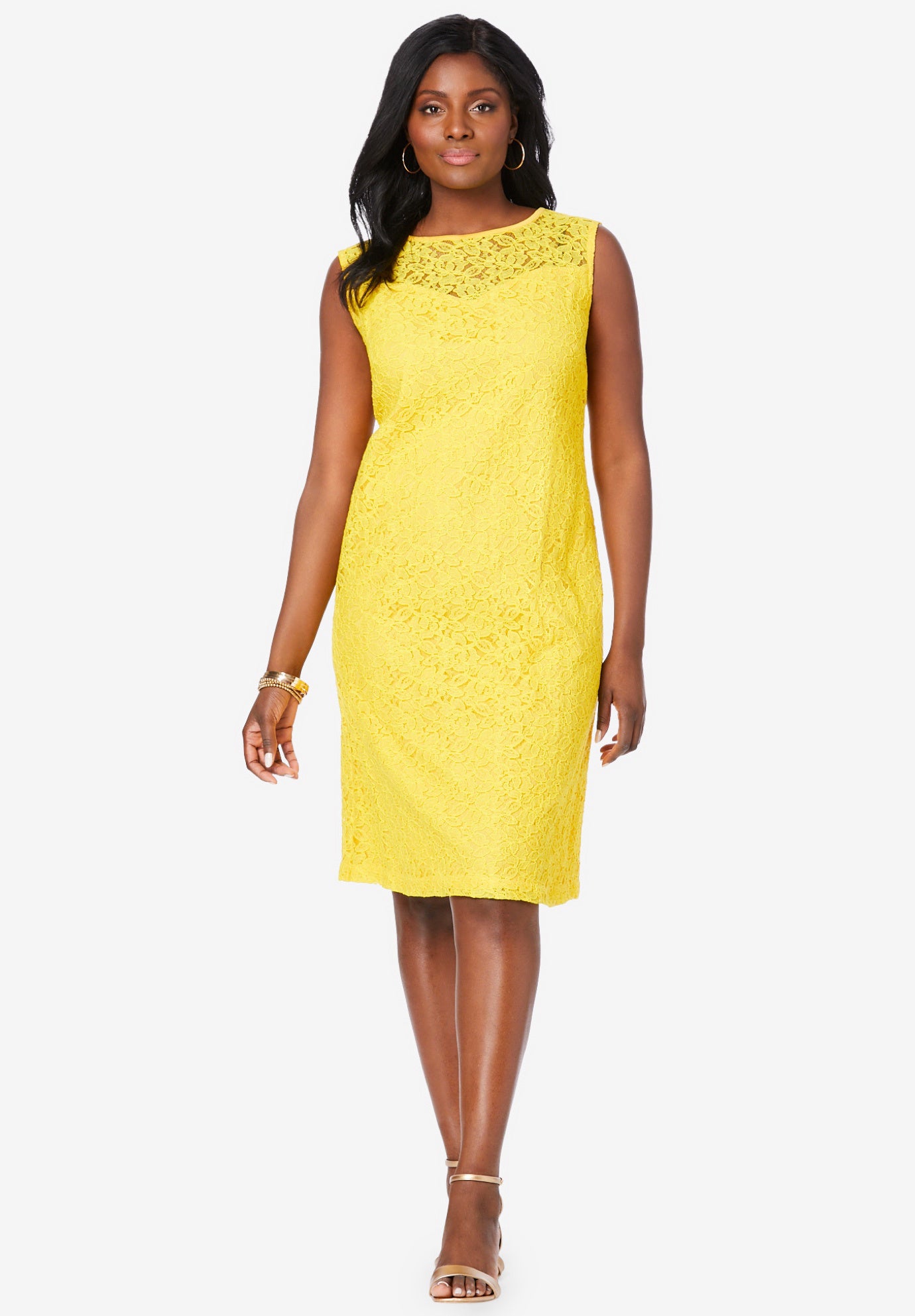 Lace Sheath Dress Fullbeauty Outlet