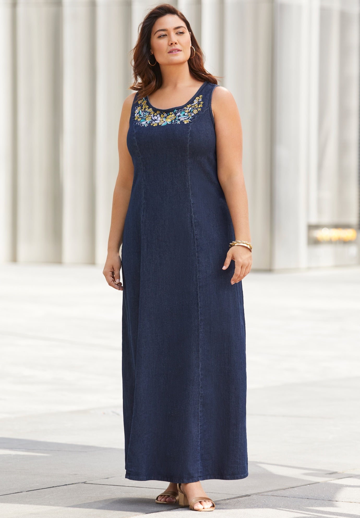 just jeans maxi